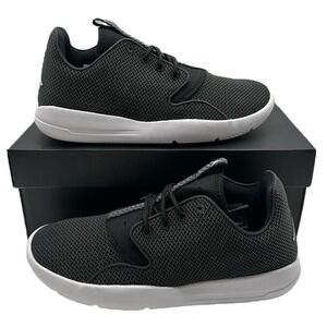 Air Jordan Eclipse BG Basketball Shoes YOUTH Boys Sz 4 Black Sneakers 724042-010